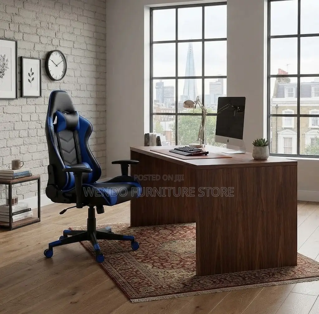 Office Chairs; High Backrest Leather Ergonomic Star Game Chair
