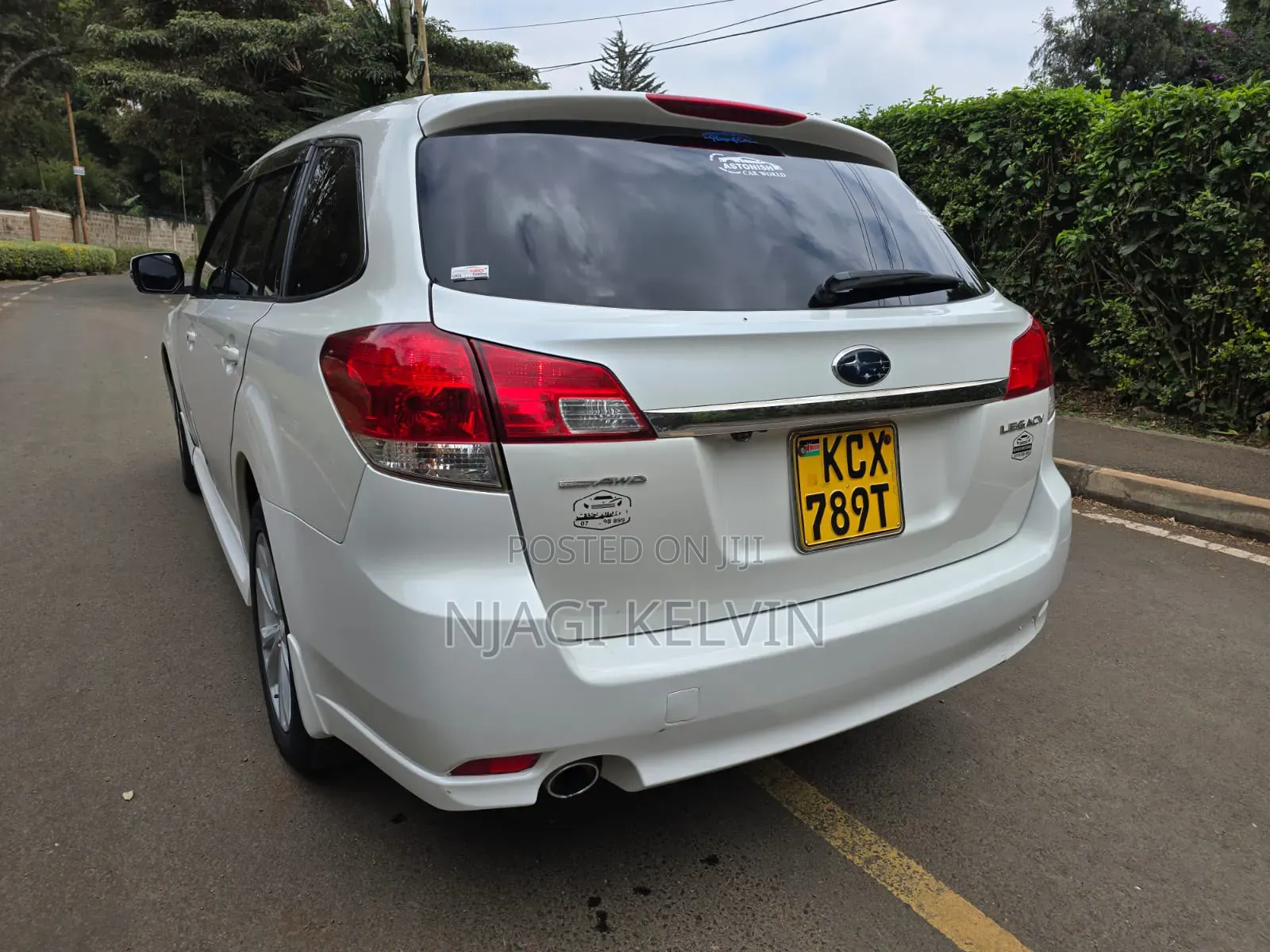 Subaru Legacy 2012 White