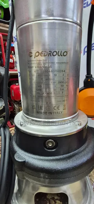 Pedrollo VXM10/35 Drainage Pump " Outlet Original Italian Pump 1 HP