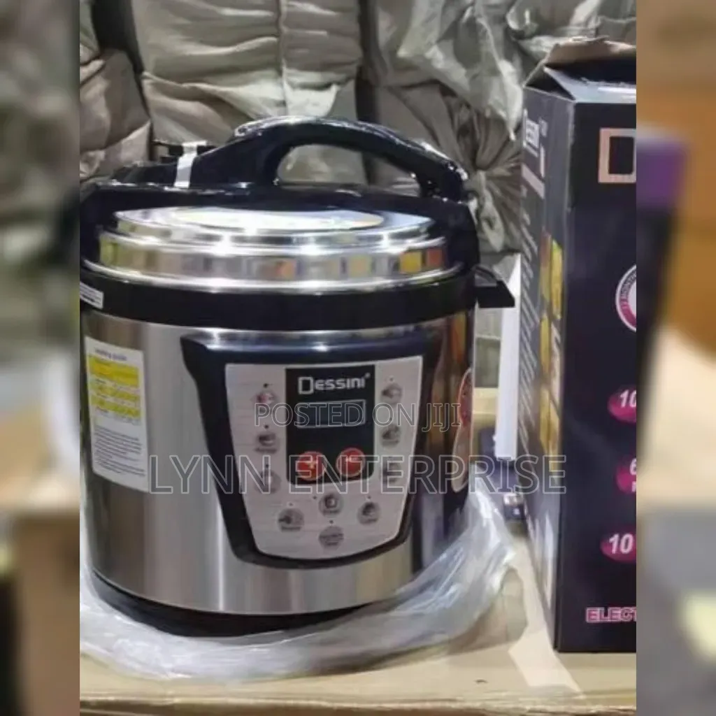 6 Litres Dessini Electric Pressure Cooker...