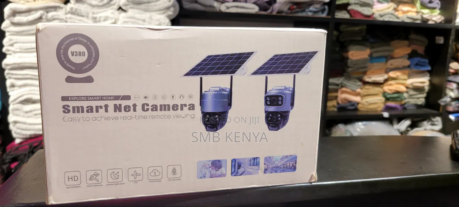 4G Dual-Lens V380 Solar PTZ Camera