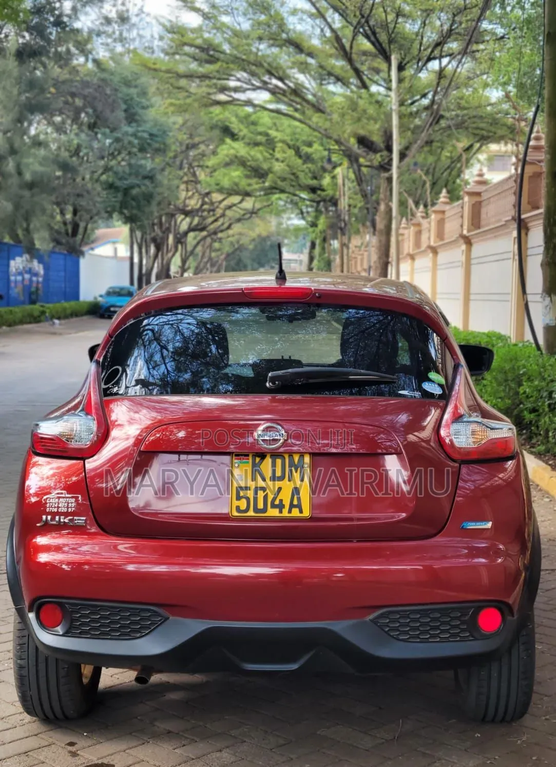 Nissan Juke 2016 Red