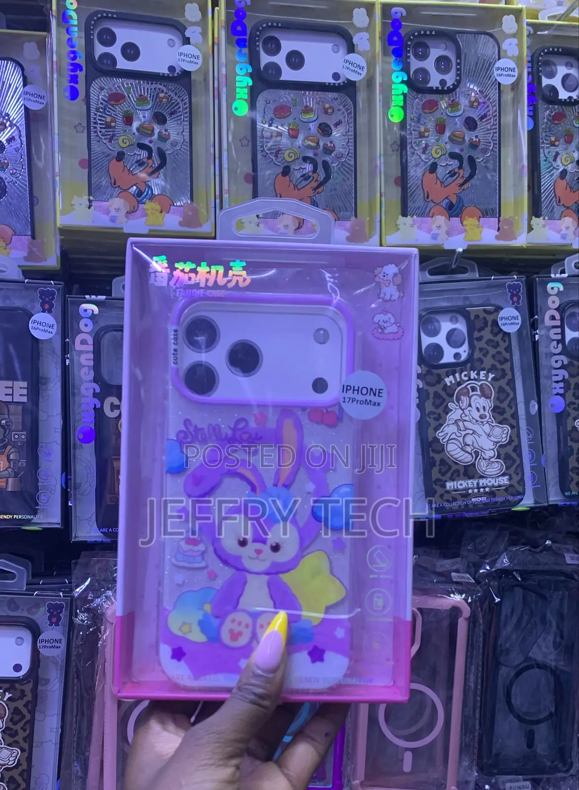 OxygenDog Hello Kitty Cute Case for the iPhone 17 Pro Max.