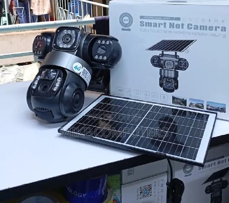 3 Eye Ultra Hd Wide 4g Triple Lens Solar Camera