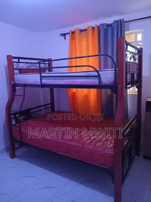 Double Decker Bed and Two Mattresses