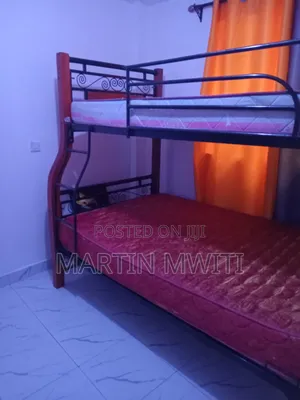 Double Decker Bed and Two Mattresses