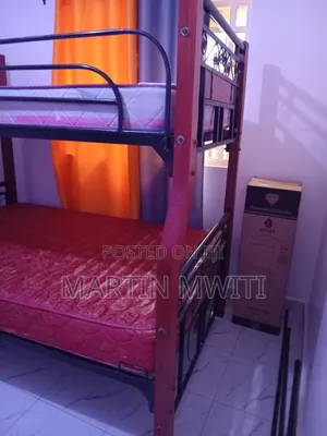 Double Decker Bed and Two Mattresses