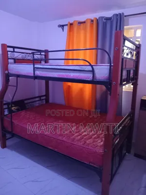 Double Decker Bed and Two Mattresses