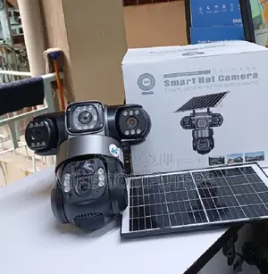 Triple Lens Solar 4g V380 Solar Powered 3 Lens Free Solar Panel