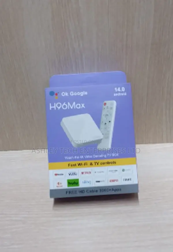 H96 Max 4K Smart Android TV Box 2GB + 16GB