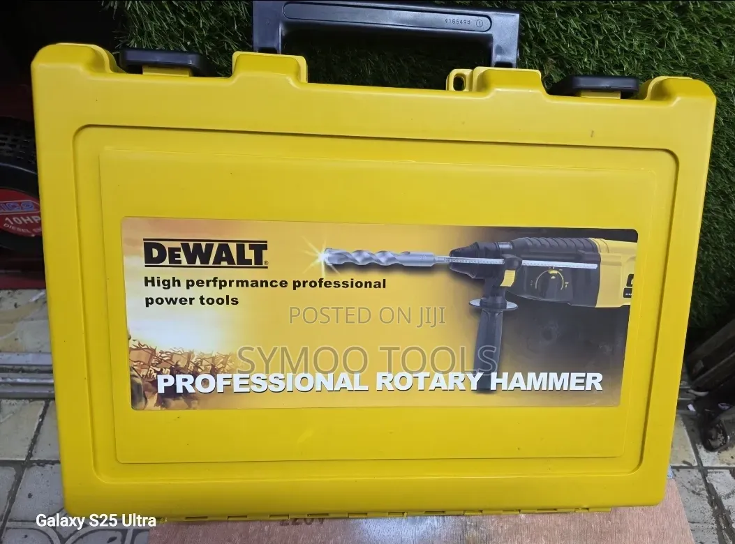 Heavy-Duty Dewalt Corded Rotary Hammer