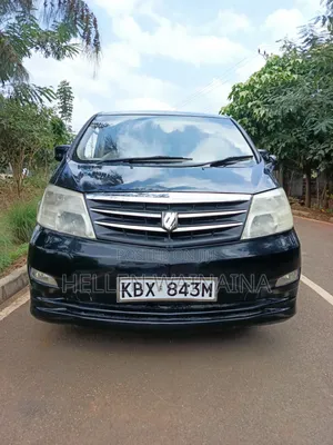 Toyota Alphard 2007 Black