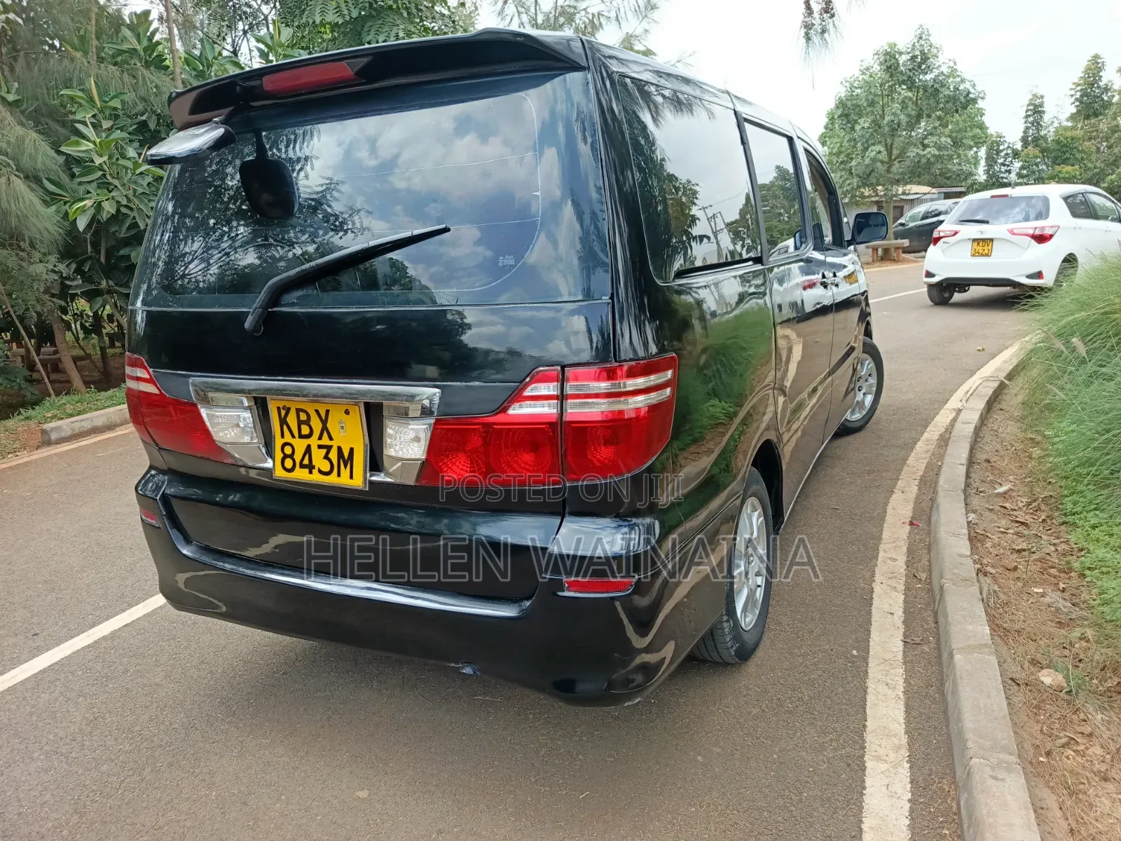 Toyota Alphard 2007 Black