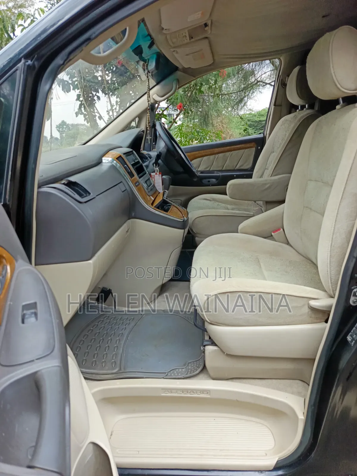 Toyota Alphard 2007 Black