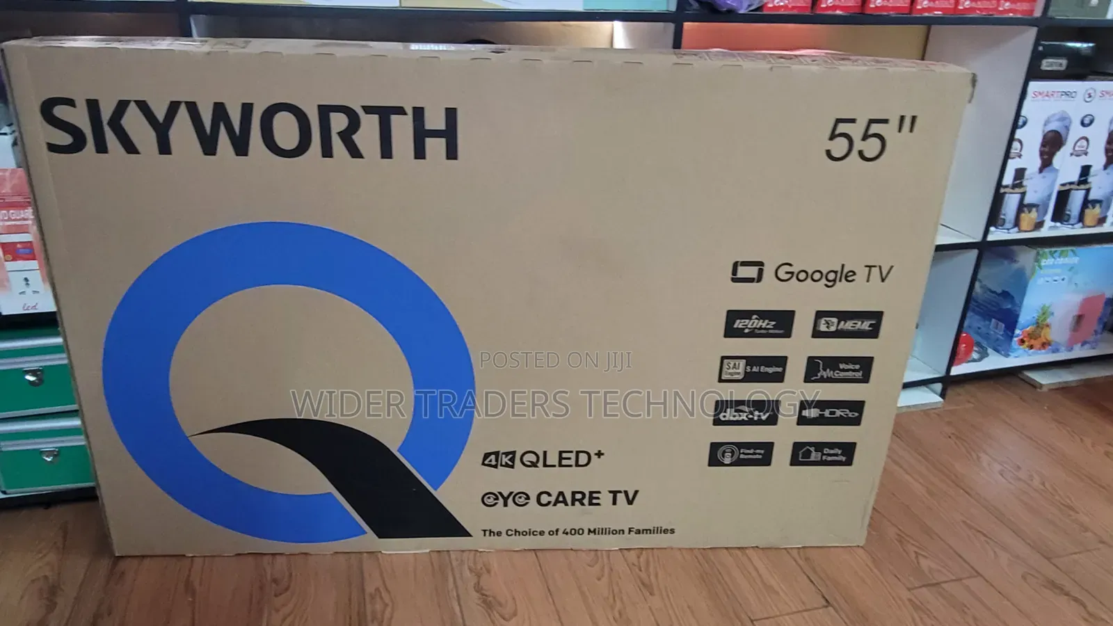 Skyworth 55-Inch 4K QLED+ Google TV