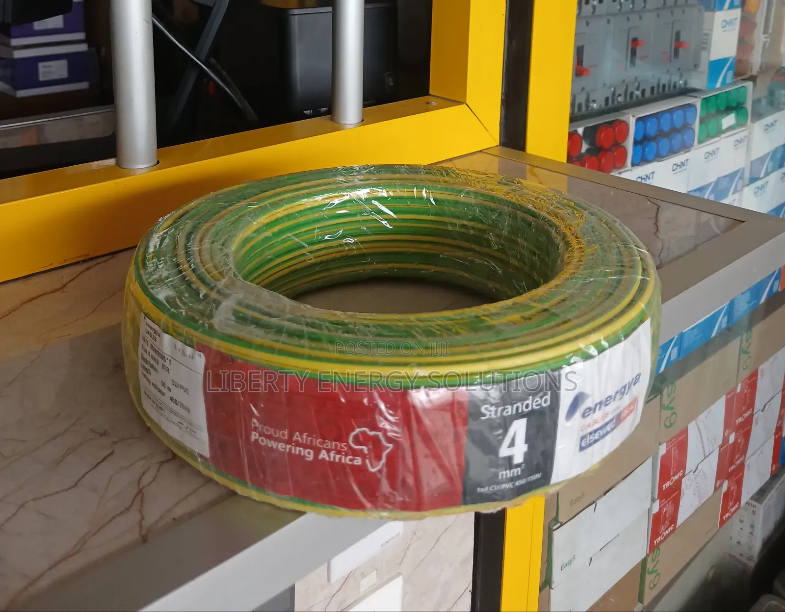 Energya 4.0 Mm2 Stranded Single-Core Electrical Wire