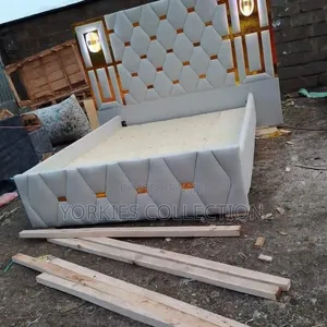 Luxury LED Light Designer Bed