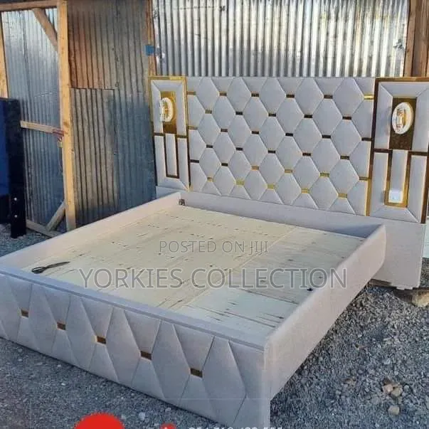 Luxury LED Light Designer Bed