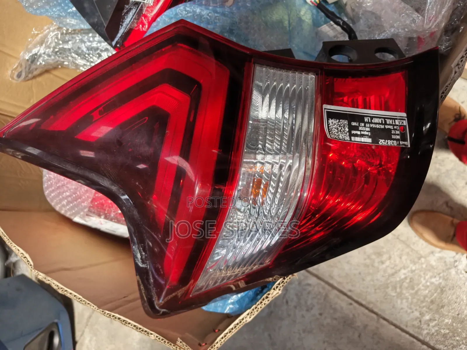 Tail Light Nissan Note New Shape