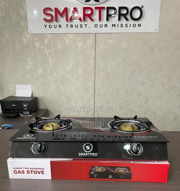 Smart Pro 2 Burner Glass Top - main view