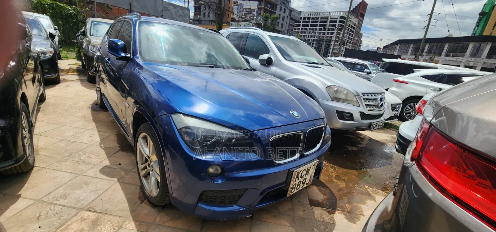 BMW X1 2012 Blue