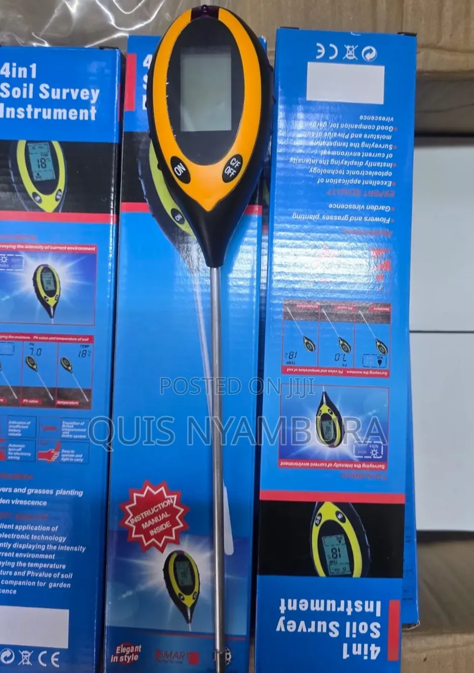 Soil PH Meter/ Soil Survey Instrument Meter