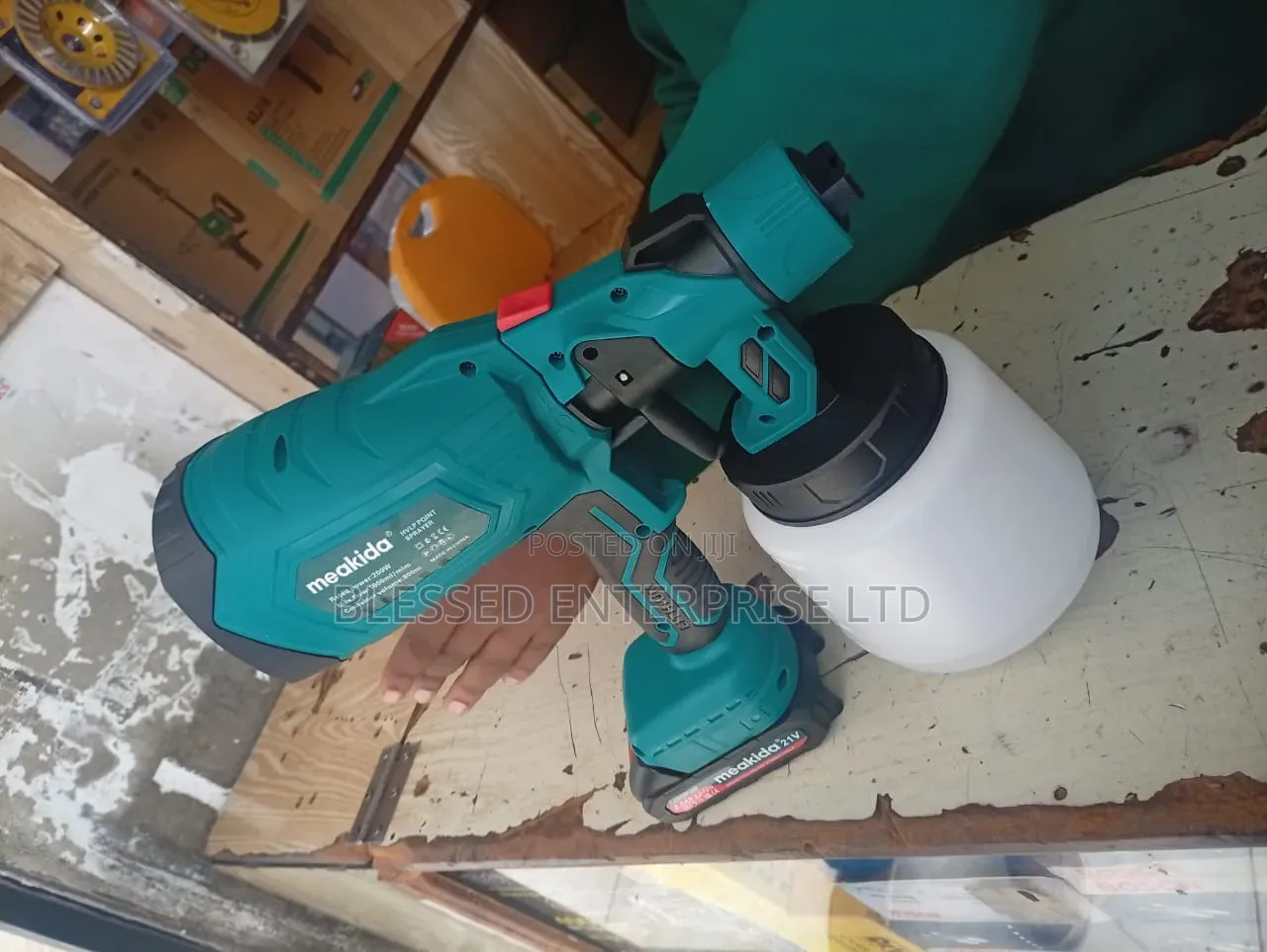 800ml Meakida Cordless Spray Gun Machine/Spray Gun Machine