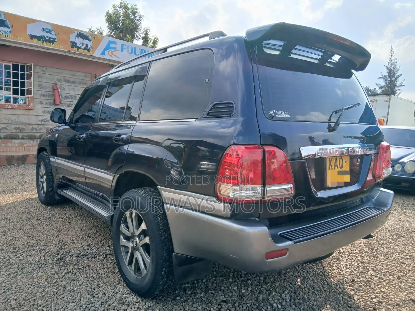 Toyota Land Cruiser 1998 Blue