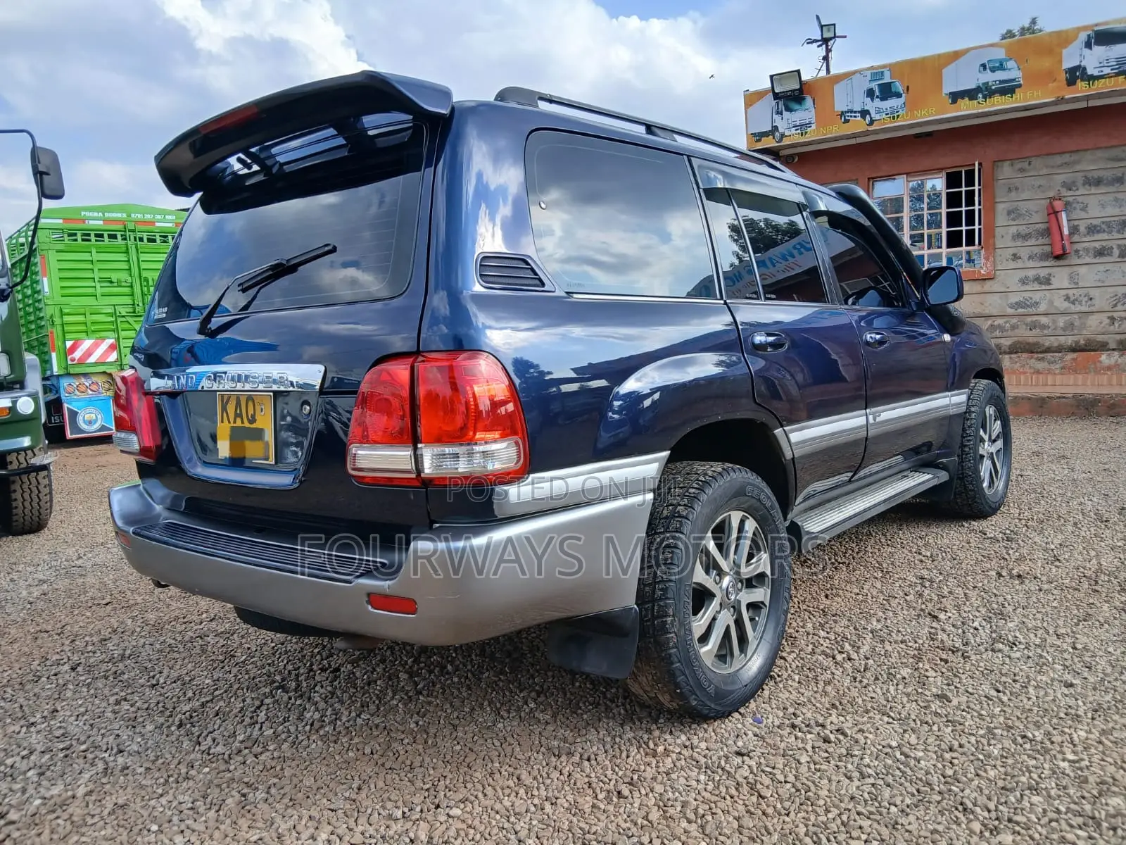 Toyota Land Cruiser 1998 Blue