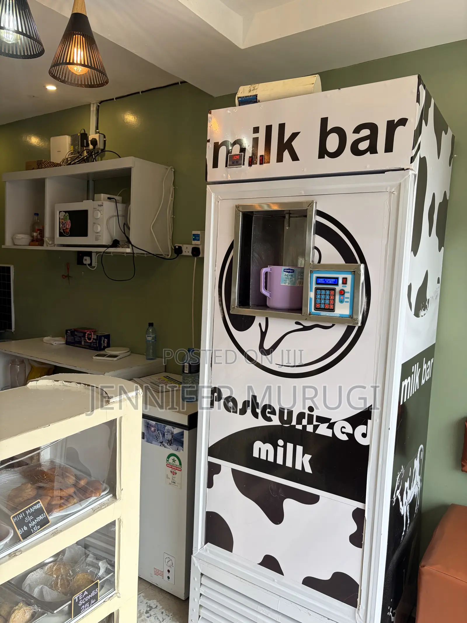 100 Liter Milk Atm