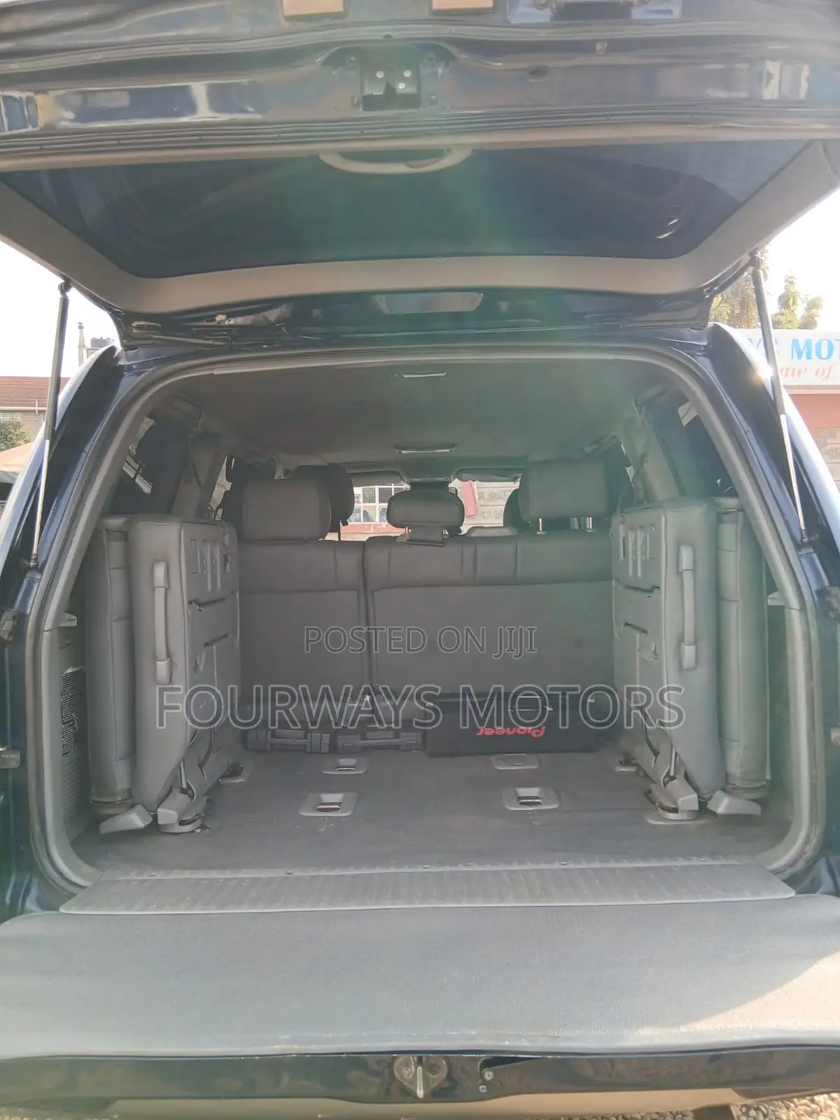 Toyota Land Cruiser 1998 Blue