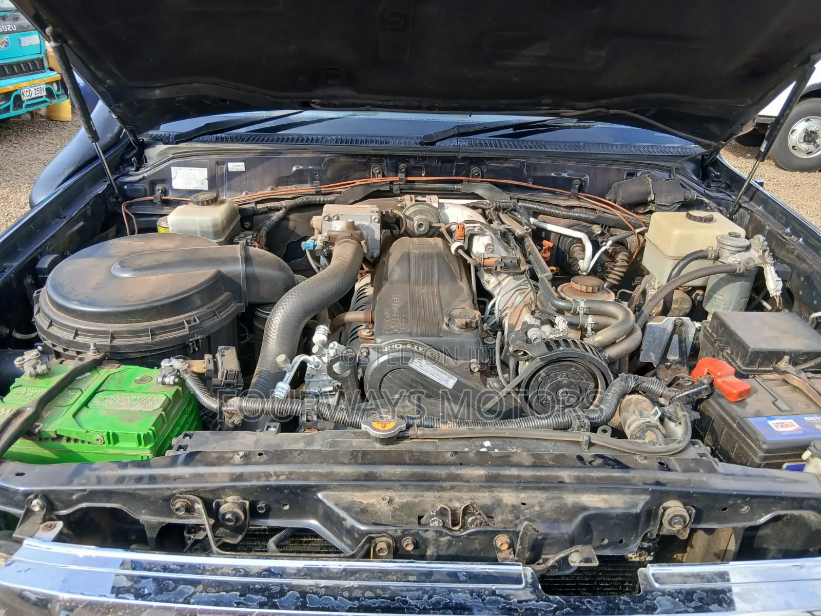 Toyota Land Cruiser 1998 Blue