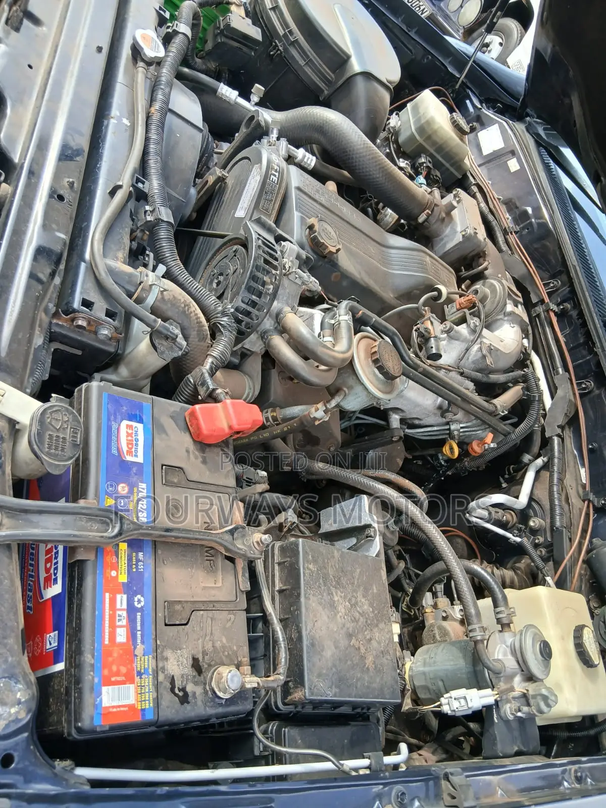 Toyota Land Cruiser 1998 Blue