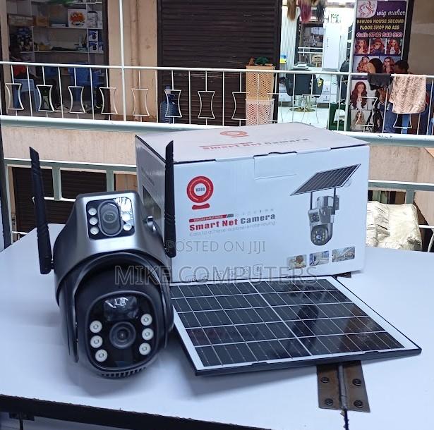 4g Solar Quality V380 Pro Outdoor ^^Dual Lens Solar Camera