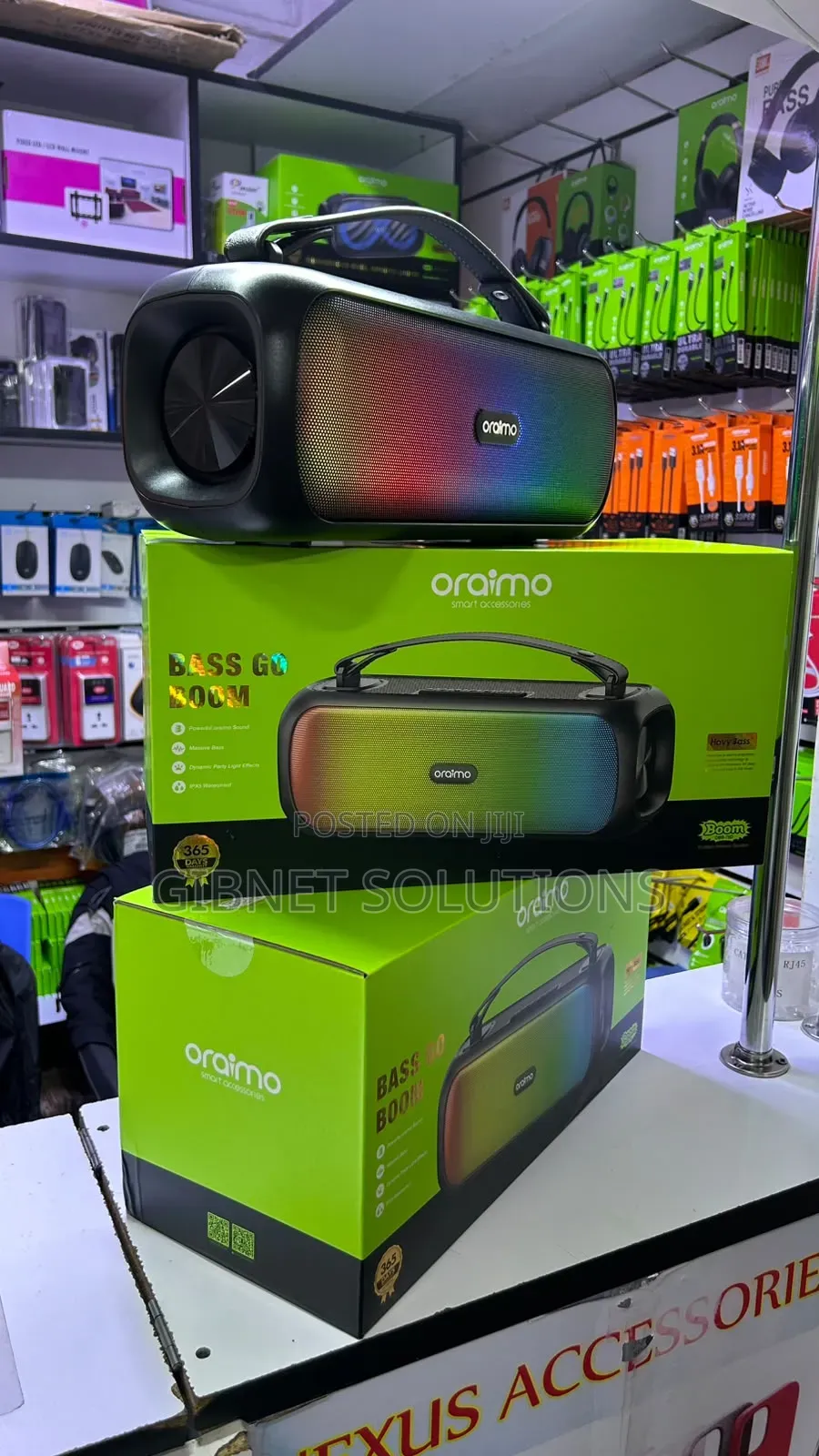 Oraimo Bass Go Boom Speakers
