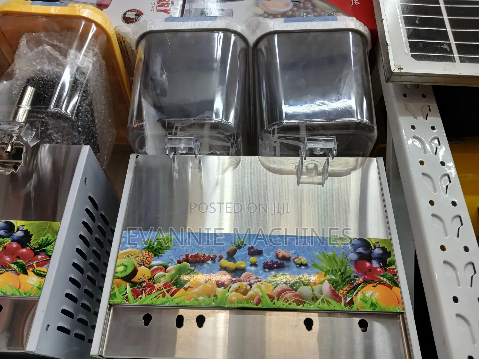 Double-Tank Juice Dispenser