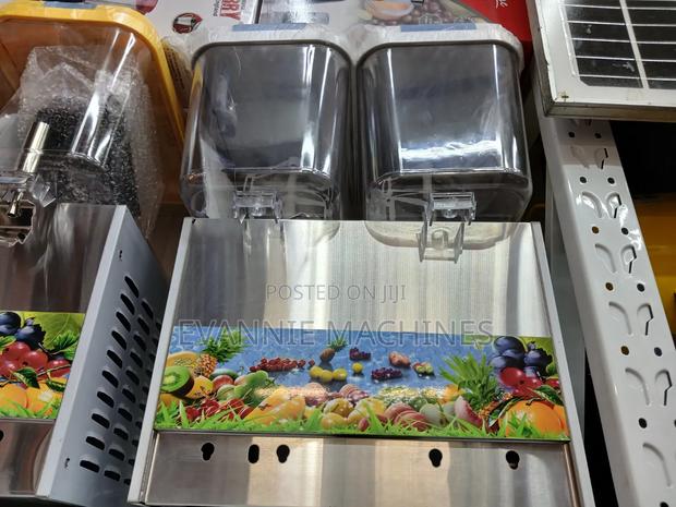 Double-Tank Juice Dispenser