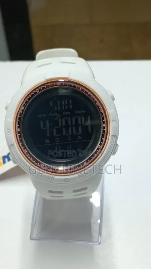 Skmei White Digital Watch