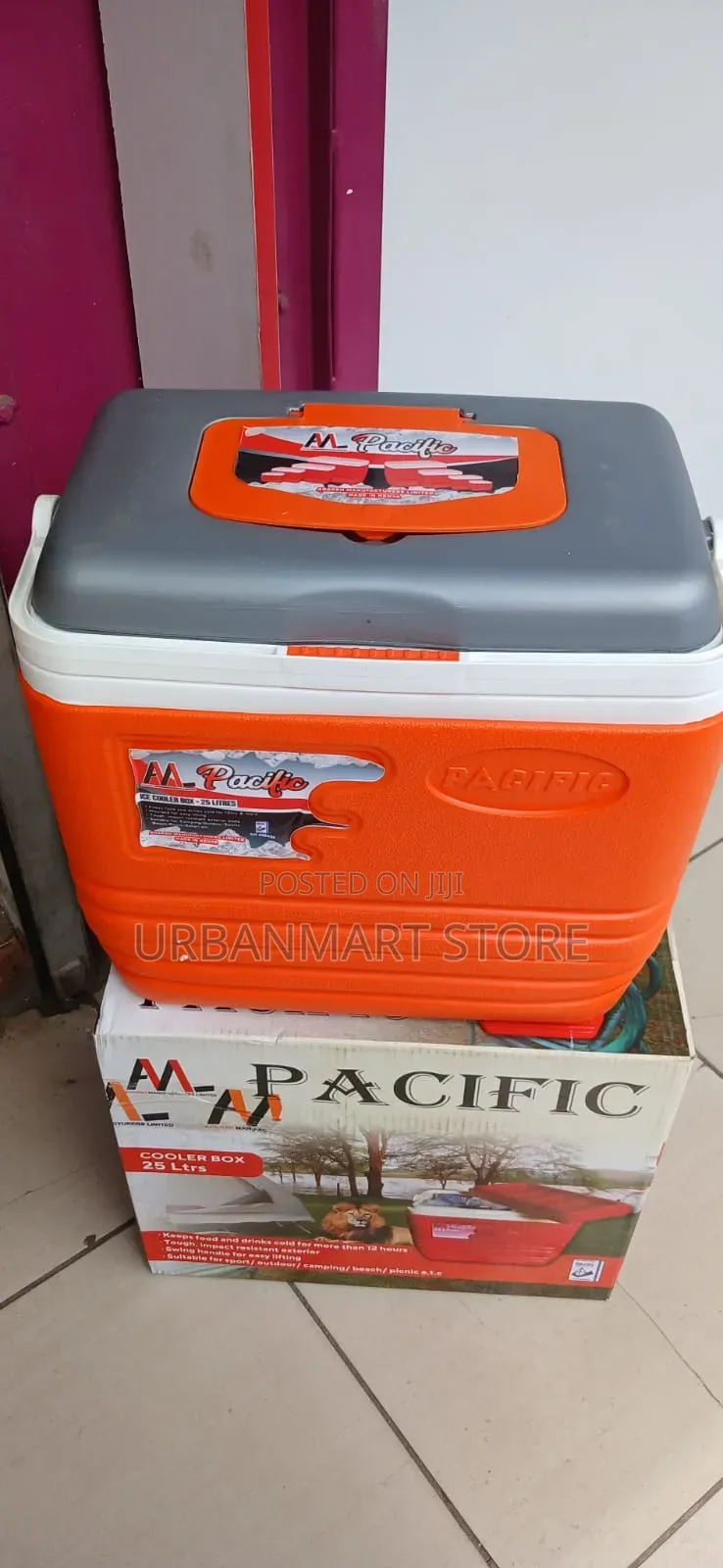 M-Pacific 25L Ice Cooler Box With Airtight Lid
