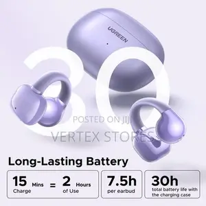 UGREEN WS209 HiTune S3 Purple True Wireless Bluetooth Earbuds