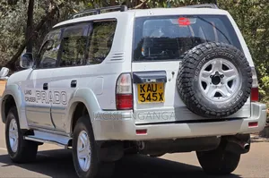 Toyota Land Cruiser Prado 1998 White