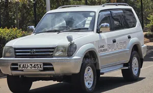 Toyota Land Cruiser Prado 1998 White