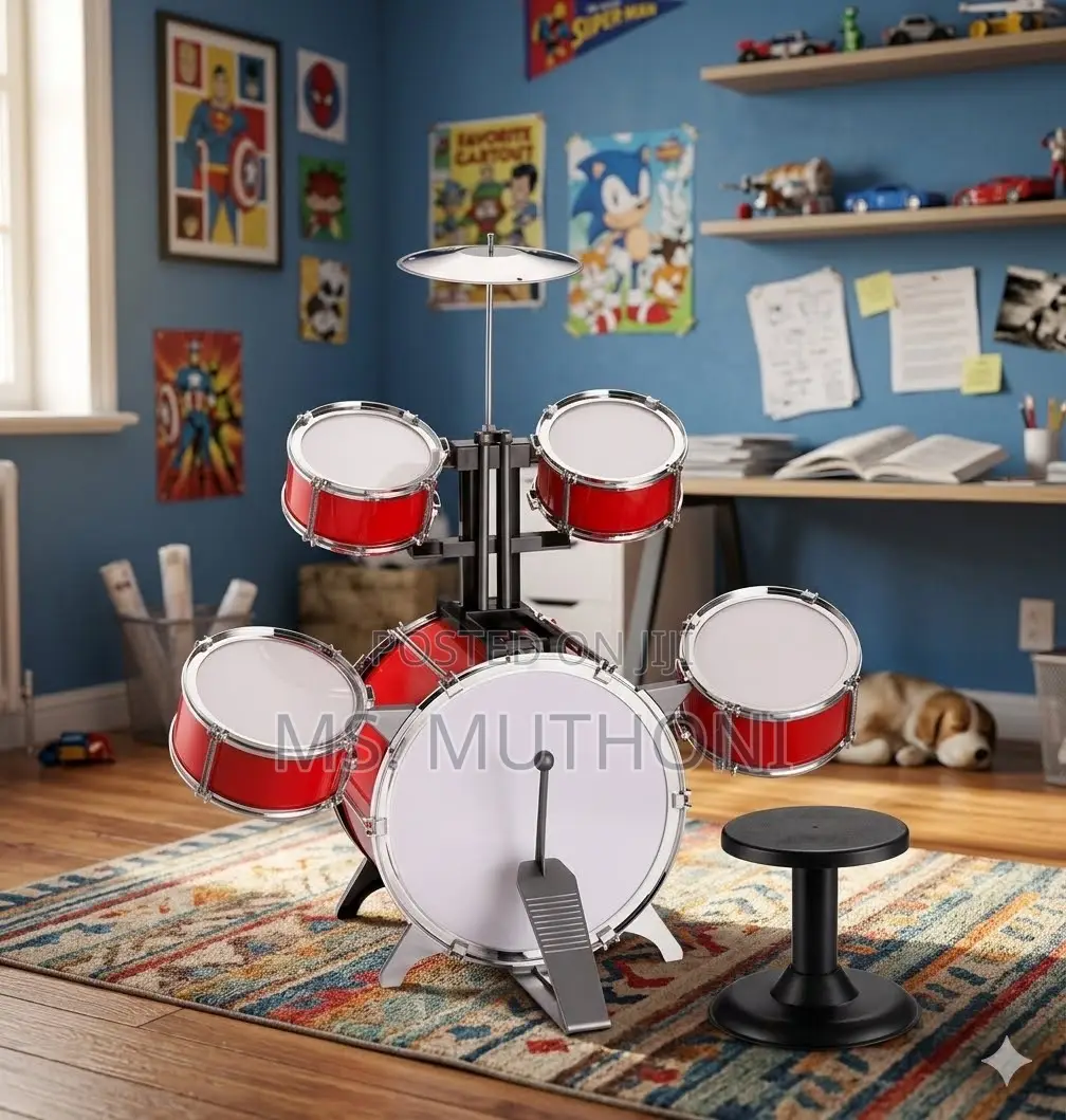 🥁🥁Full Set Kids Jazz Drum Kit