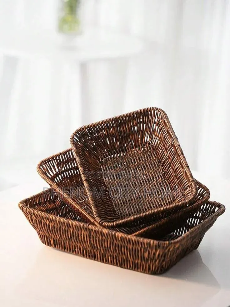 Wicker Bread/Fruit Basket Available
