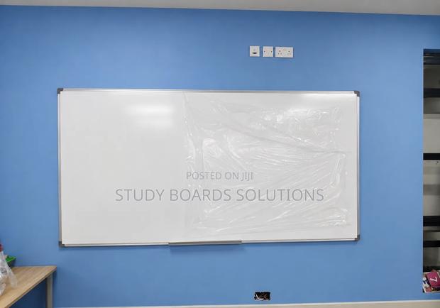 8ft × 4ft Magnetic Whiteboard – Spacious Classroom Teaching Board