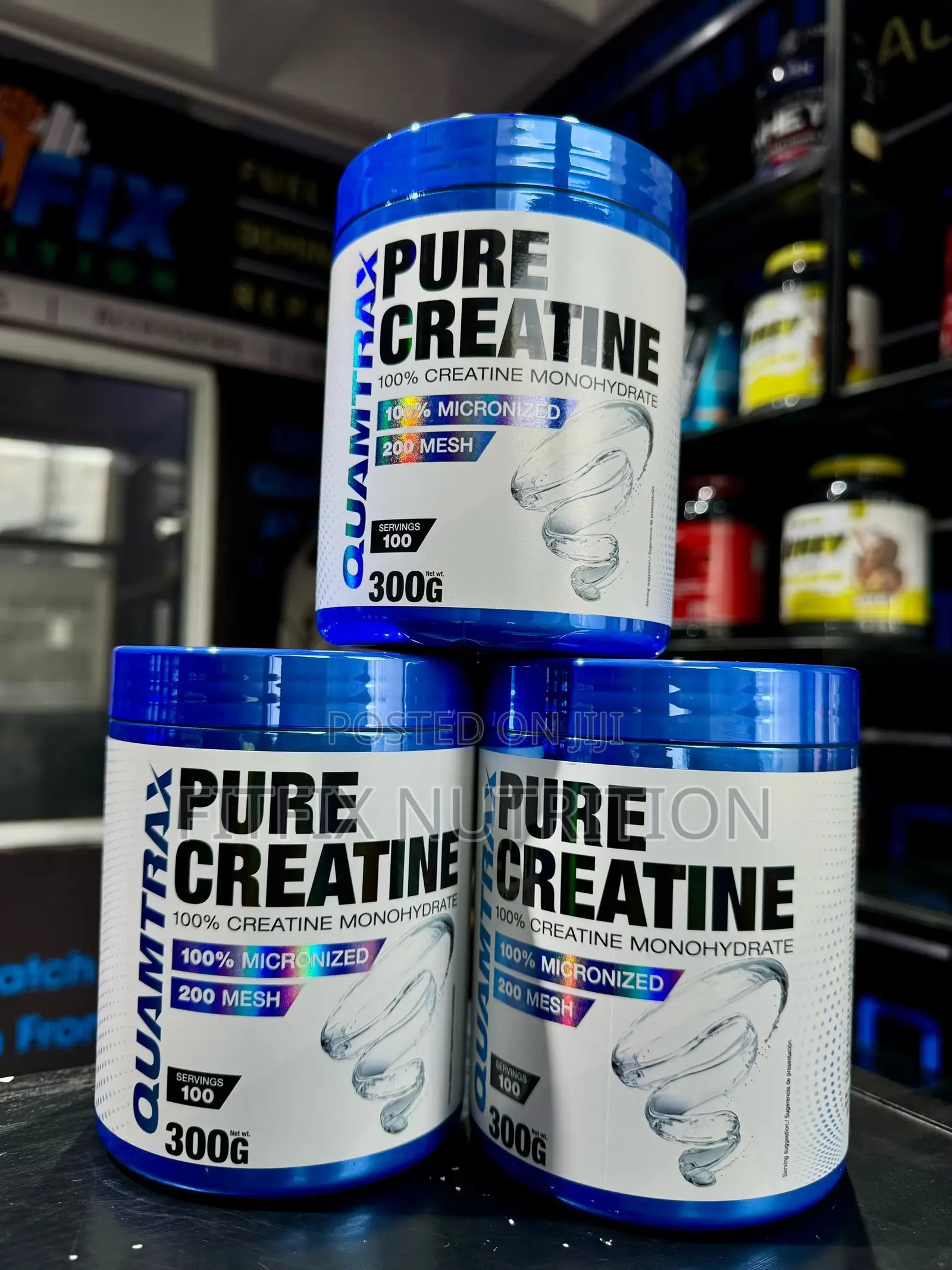 Quamtrax Pure Creatine 100 Servings