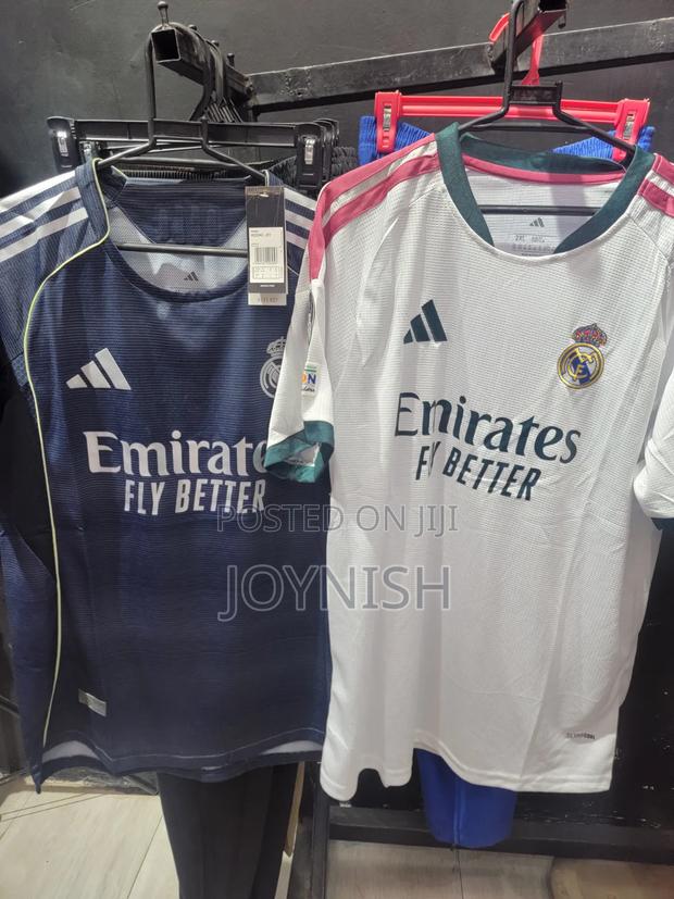 Real Madrid Home and Away Kits