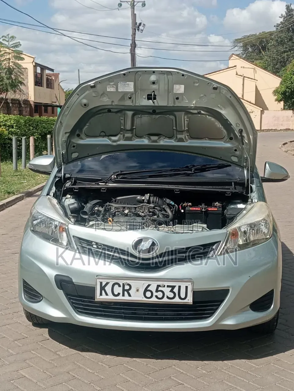 Toyota Vitz 2012 Gray