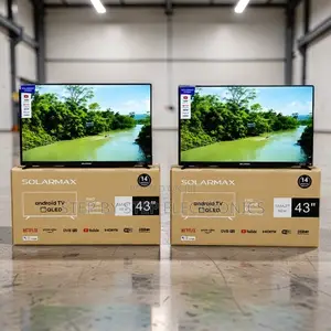 Bargain Sale Solarmax 43 Inch Smart Android Digital QLED TVs