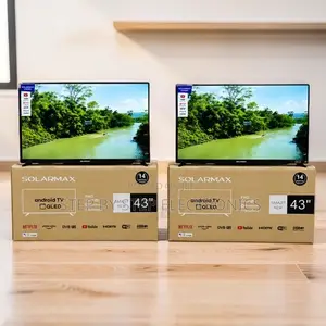 Bargain Sale Solarmax 43 Inch Smart Android Digital QLED TVs